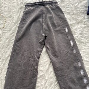 Zara wide leg fleece lined pants